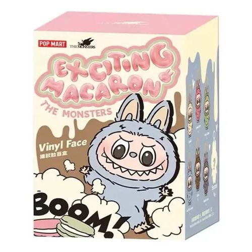 Boneco Labubu Surpresa Original - Exciting Macaron - CAIXA COM 1 UNIDADE
