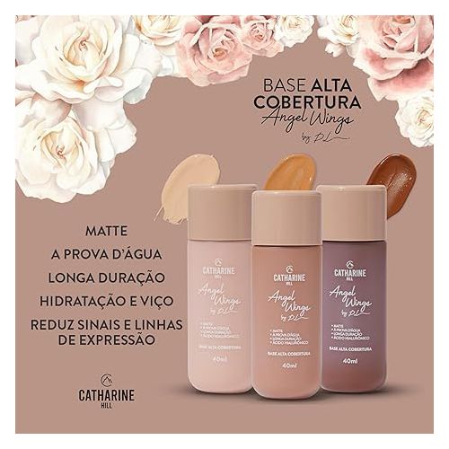 Catharine Hill - Base Alta Cobertura Angel Wings by Pri Lessa 