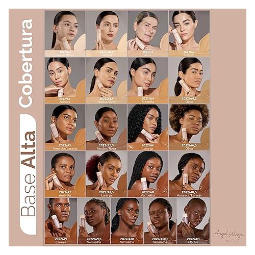 Catharine Hill - Base Alta Cobertura Angel Wings by Pri Lessa 