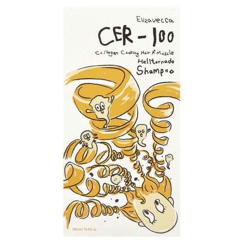 Elizavecca CER-100 Helltornado Collagen Coating Hair A+ Muscle Shampoo 