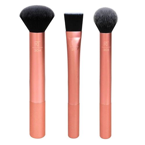Kit 3 Pincéis Flawless Base Set 2.0 - Real Techniques