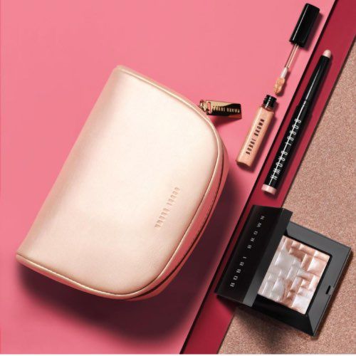 Kit Bobbi Brown Iluminador + Gloss 