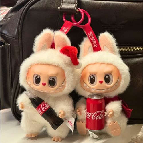 Colecionável Exclusivo Labubu Coca-Cola The Monsters – White Color