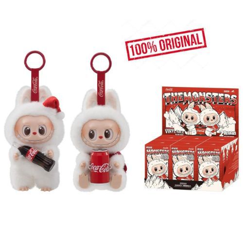 Colecionável Exclusivo Labubu Coca-Cola The Monsters – White Color