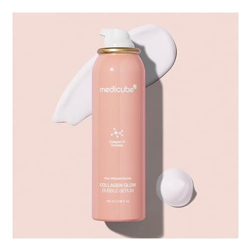 Medicube Collagen Glow Bubble Serum - Fast-absorbing bubble-type serum that gives you 24h Glow & Lifted Look