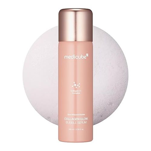Medicube Collagen Glow Bubble Serum - Fast-absorbing bubble-type serum that gives you 24h Glow & Lifted Look