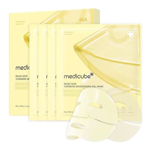 Medicube Kojic Acid Turmeric Brightening Gold Jelly Gel Mask