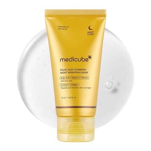 Medicube Turmeric Kojic Acid Overnight Exfoliating Mask
