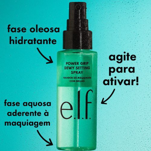 Power Grip Dewy Setting Spray Elf 