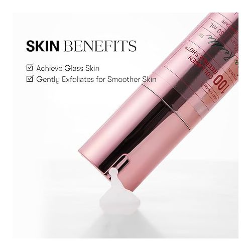  VT COSMETICS Collagen Reedle Shot 100, Microneedling Serum, Firming & Elasticity, 500Da Collagen Extract