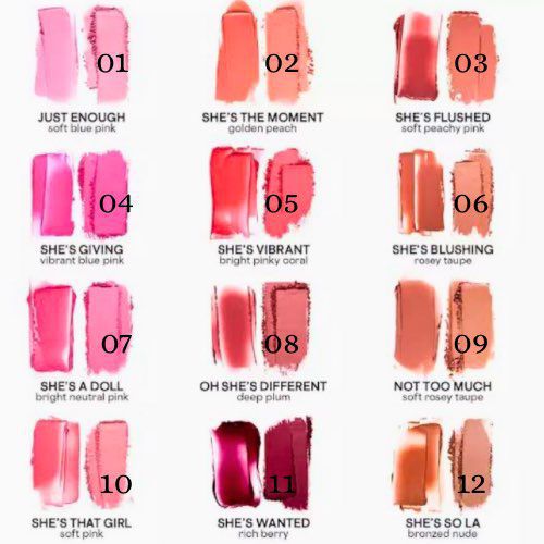 Blush Creme & Powder Patrick Ta 