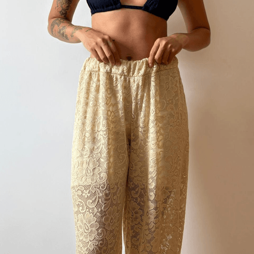 calça aladin off white