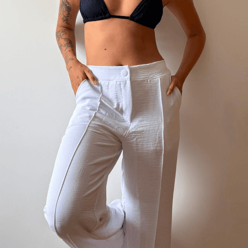 calça analu branco