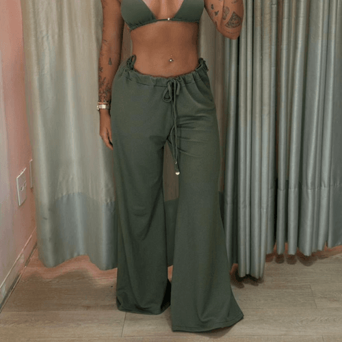 calça dunas verde musgo