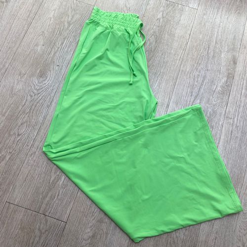 Calça Pantalona Verde