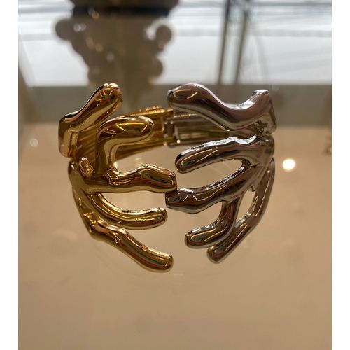 Bracelete Dourado Prata