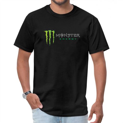 Camisa de Algodão Lisa Preta - Estampa Monster - Sistema Bruto | Botas Texanas em couro