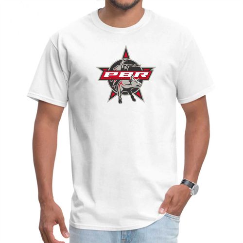 Camisa de Algodão Lisa Branca - Estampa PBR - Sistema Bruto | Botas Texanas em couro