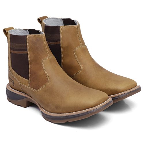 Botina Solado Jump - Sistema Bruto | Botas Texanas em couro