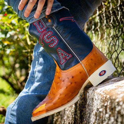 Bota Texana Eldorado Sola Branca - Sistema Bruto | Botas Texanas em couro