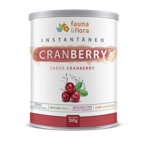 Chá Instantâneo de Cranberry para Infecções de Uri... - Fauna e Flora l Sua Loja Online de Produtos Naturais