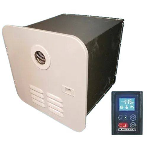 Aquecedor de agua 12v - LIPPERT com tampa externa 42.000 btus com controle