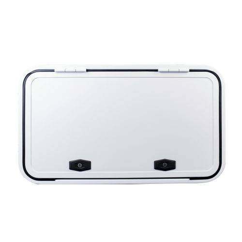 Porta Tulha de Acesso Externa com Fechadura Para Trailer Tamanho 400X900 - Abertura Superior LOCK5