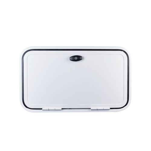Porta Tulha de Acesso Externa com Fechadura Para Trailer Tamanho 500X800 - Abertura Direita LOCK5