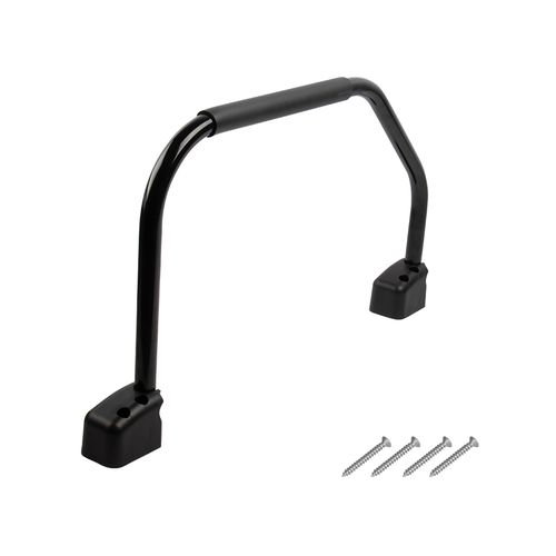 Suporte de Acesso para trailer e motorhome - GRANDE - cor PRETO - Dobravel