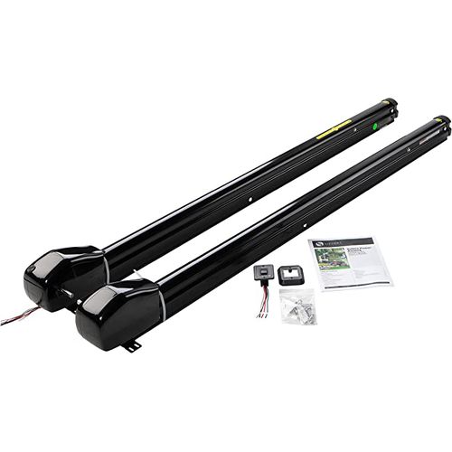FERRAGEM UNIVERSAL PARA TOLDO DE MOTORHOME, COR PRETO, ABERTURA AUTOMATICA 1.600 MM - 12V- LIPPERT