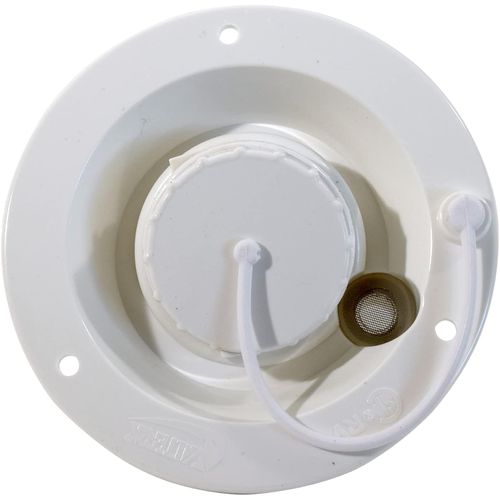 Acessorio para tubo sendo Adaptador de entrada de agua por gravidade cor branco Valterra A01-2003