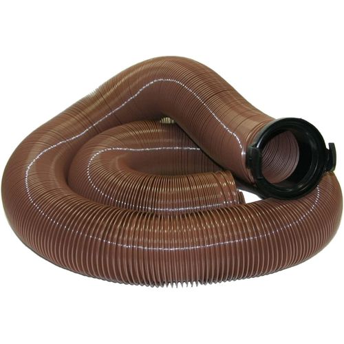Mangueira de conexão corrugada para drenagem para serviço liquido EZ Flush, 20' cor marrom Modelo Valterra D04-0087