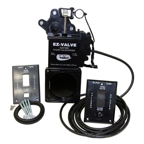 Valvula para escoatamento utilizado em sistema de banheiro para motorhome 3"com acionamento 12V modelo Valterra E1003VP