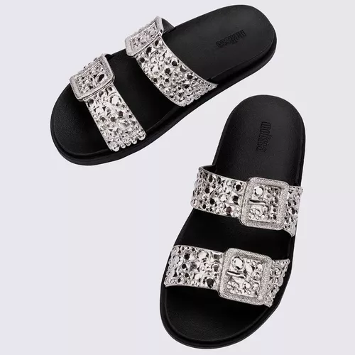 Melissa Lust Slide Preto Onix - Feronia