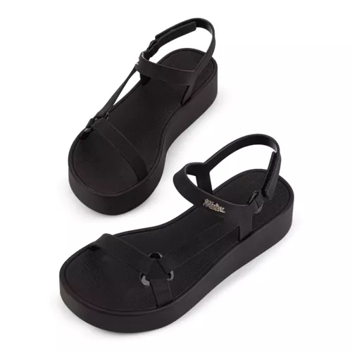 Melissa Sun Downtown Platform Preto - Feronia