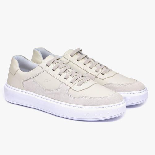 Tênis de couro Canada Off White - FERRARA