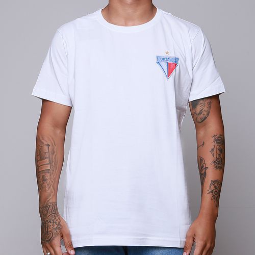 CAMISA BRASÃO FEC BRANCO - Loja Leão 1918 | Fortaleza