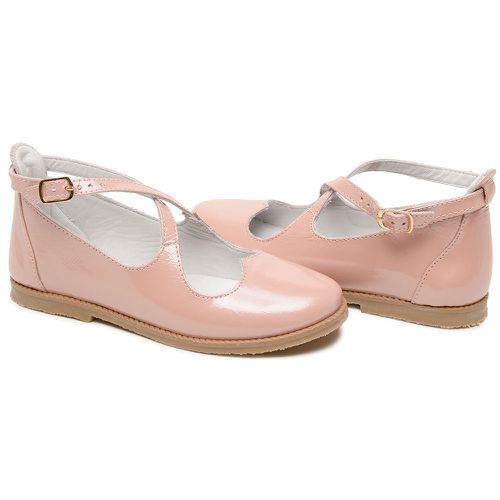 Sapatilha Infantil Feminina Rosa Flat Heart - B31... - GAMBO