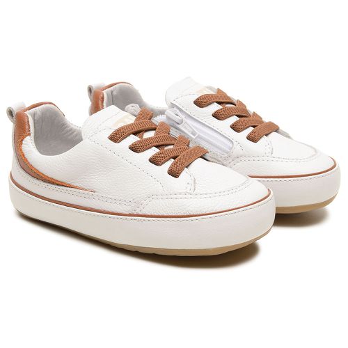 Tênis Bebê Masculino Branco Bend - T10608-3779 - GAMBO