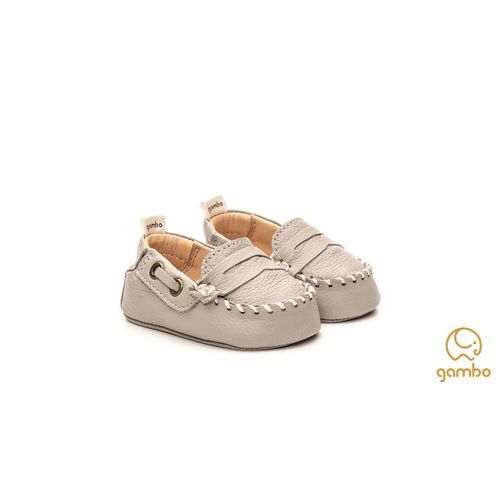 New Born Mocassim - Vibes - Cinza - NB40404-3008 - GAMBO