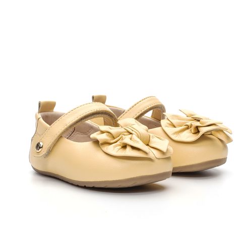 Sapatilha baby Flor - Gambo Store - Merengue - B30... - GAMBO