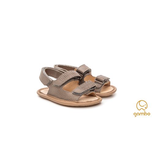 Sandália Baby Nuno - Happiness - Concreto - S20653... - GAMBO