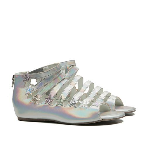 Sandália Estrelas Crista Glow Argento Infantil Gat... - GATS