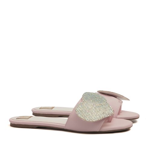 Flat Coração Strass Infantil Gats - GATS