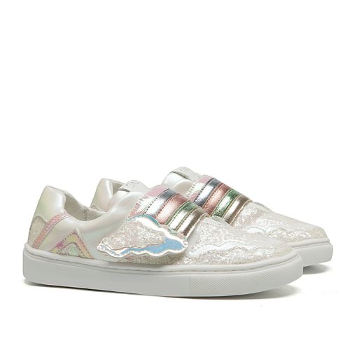 Tênis Cloud Nine V2 Arco-Íris Holográfico Branco I... - GATS