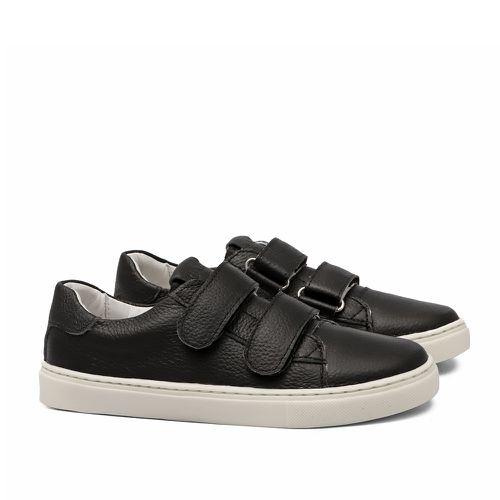 Tênis de Velcro Couro Preto outlet - GATS