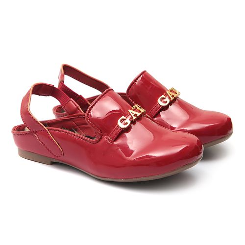 Mule de Verniz Vermelho Infantil Gats - GATS