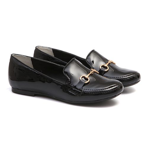 Slipper Verniz Preto - GATS