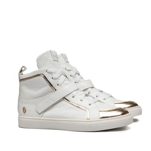 Tênis Stage Cano Alto Branco Infantil Gats - GATS
