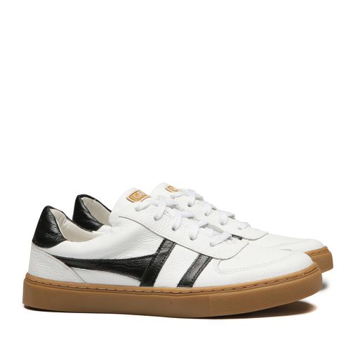 Tênis Bow Branco e Preto Infantil Gats - GATS
